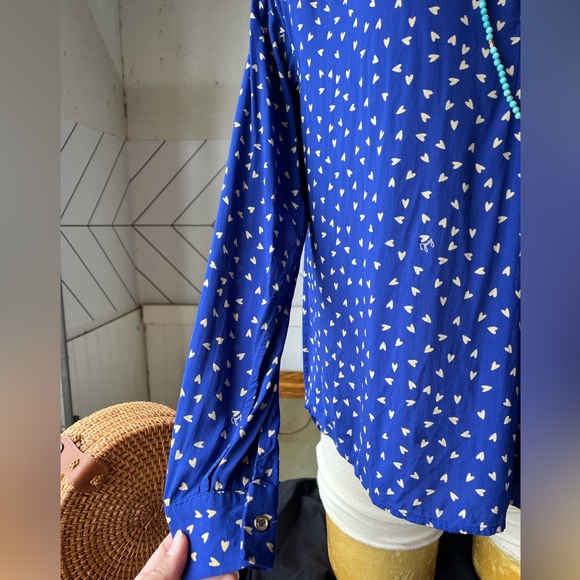 Juicy Couture Heart Print Blouse - Picture 10 of 11